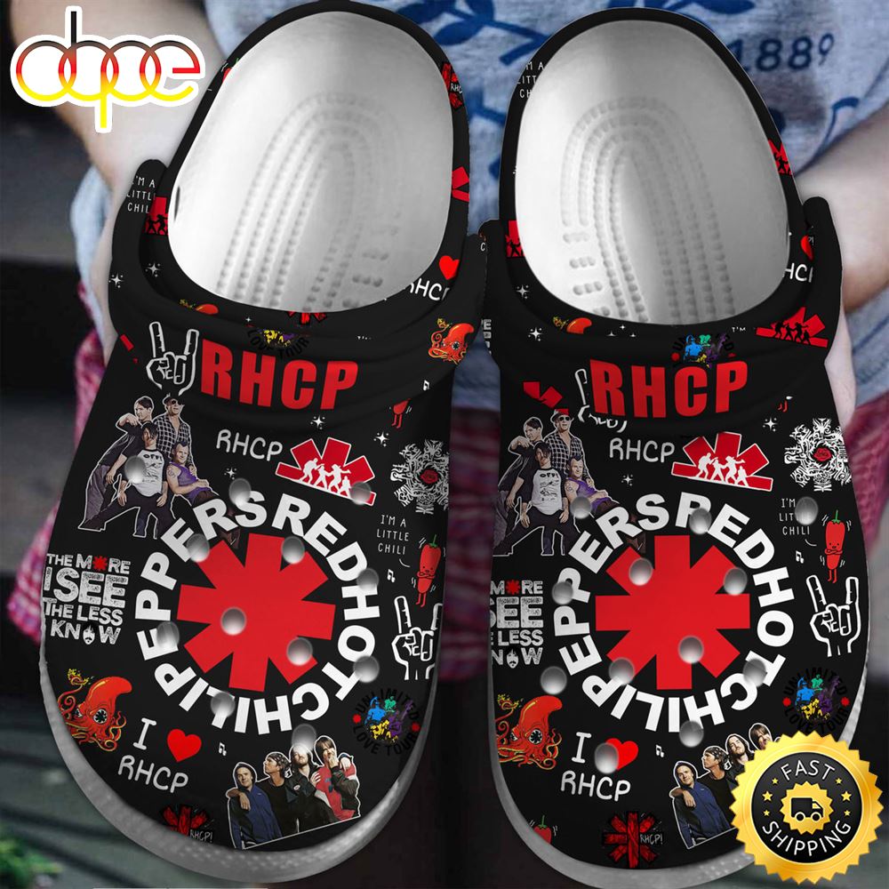 Red Hot Chili Peppers Music Crocs Crocband Clogs Shoes Comfortable For Men Women And Kids Xtws29