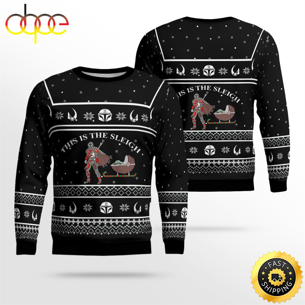 SW Christmas Style AOP Sweater S9cyww