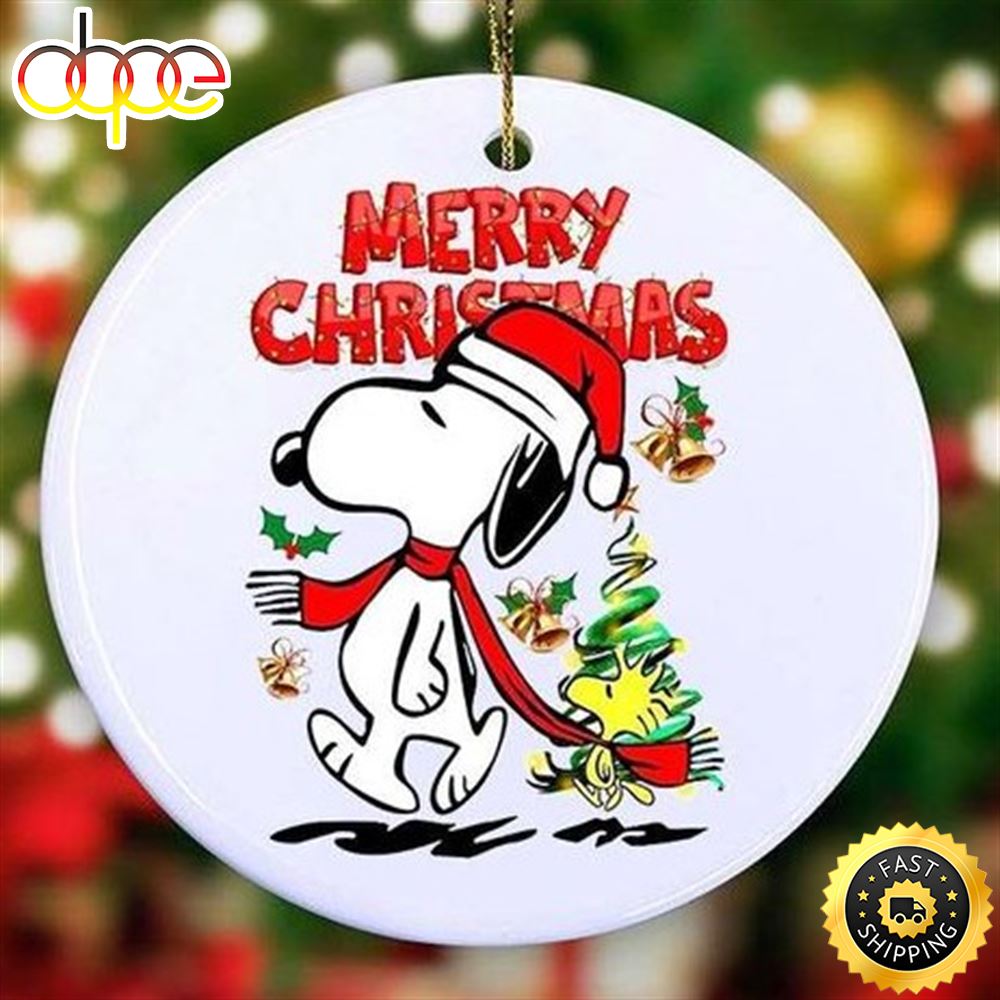 Snoopy And Woodstock Merry Christmas Ornament Snoopy Christmas Decorations Decorations Snoopy Christmas Lights Tmamoz