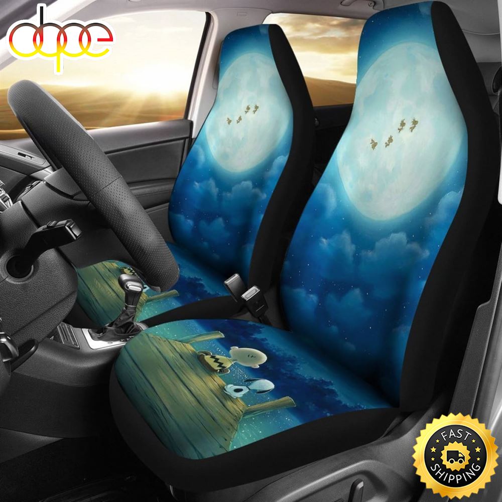 Snoopy Charlie Brown Car Seat Covers Universal Fit 1 N7wss3