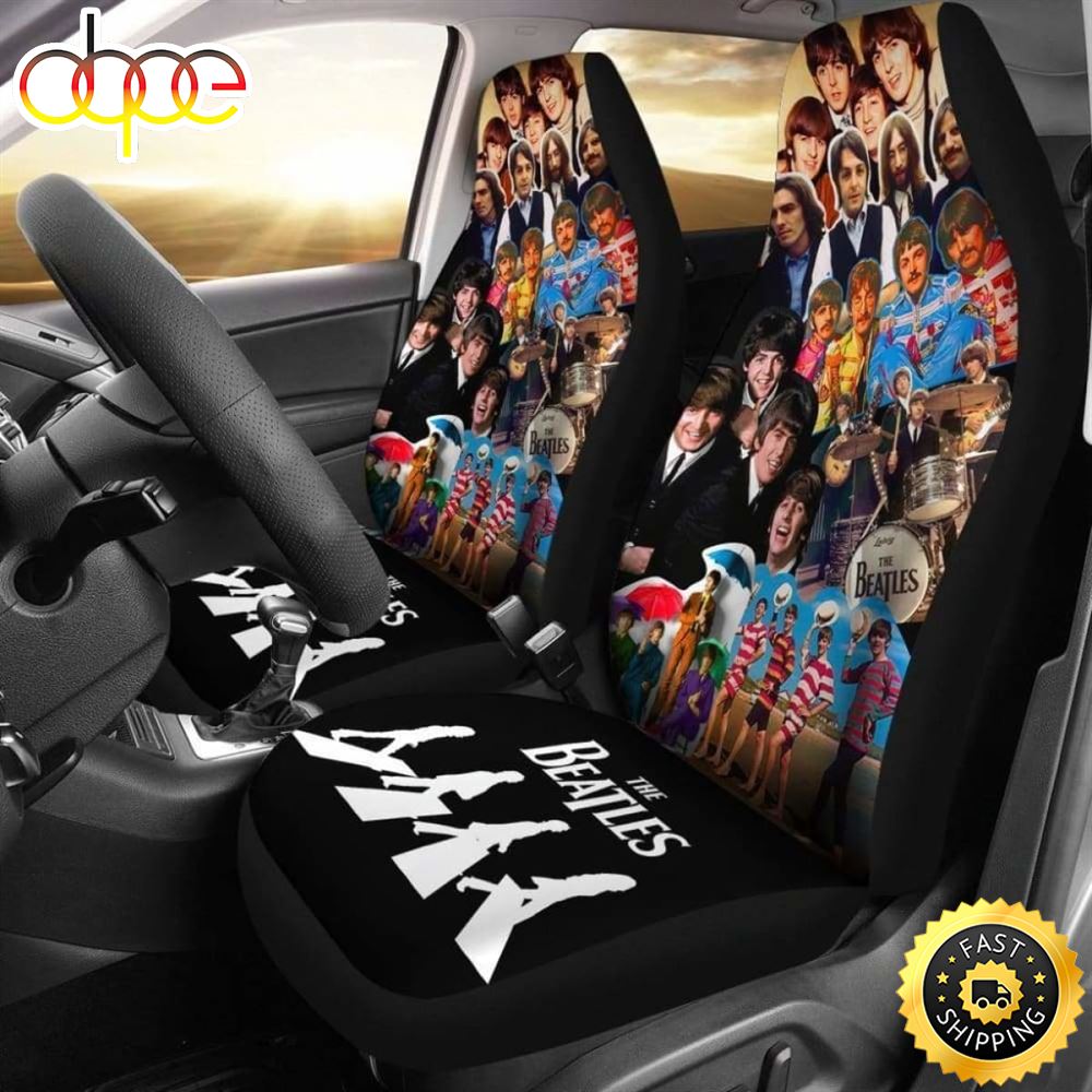 The Beatles Music Band Famous Car Seat Covers Sp67tv