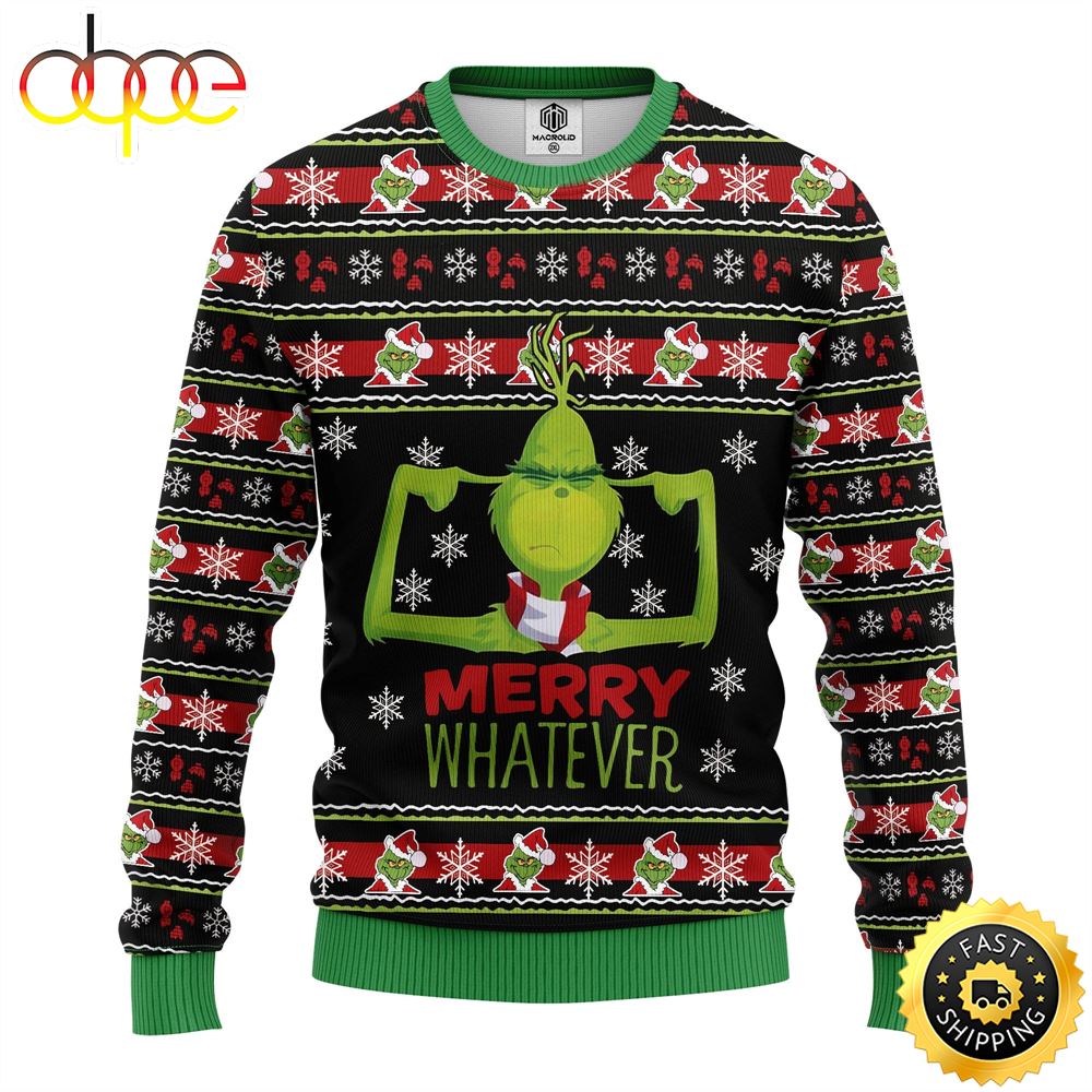 The Grinch Amazing Gift Idea Thanksgiving Gift Ugly Sweater Hvybe9