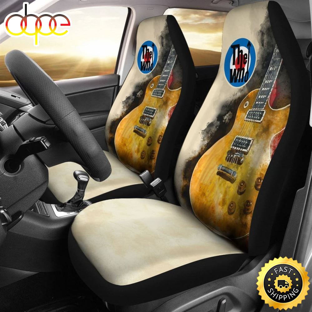 The Who Car Seat Covers Guitar Rock Band Fan Yhxj33