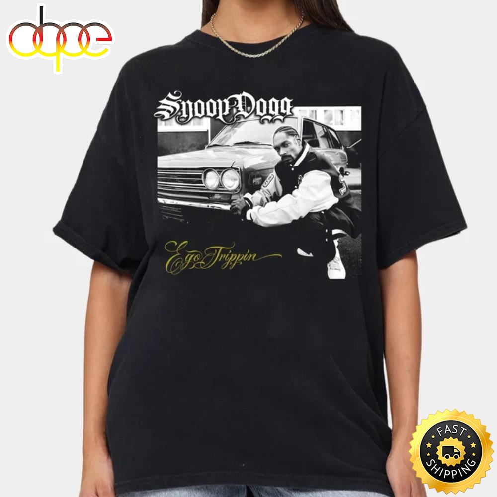 Vintage Snoop Dogg Ego Trippin 90s Rap Tee Shirt Pbgvf0