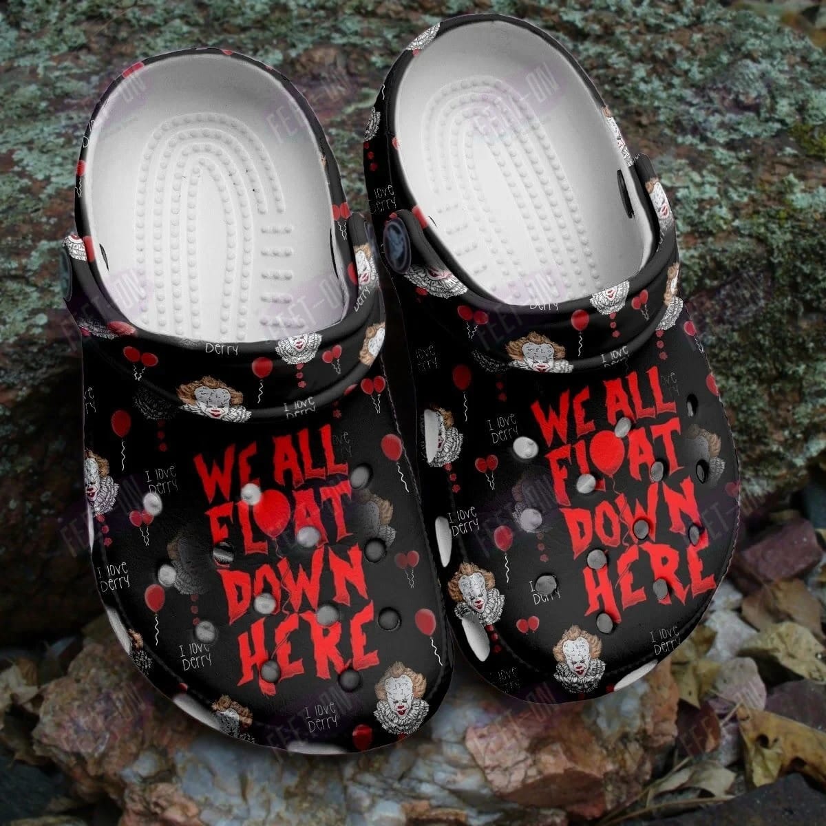 We All Float Down Here IT Horror Movie Halloween Crocs Classic Clogs ...