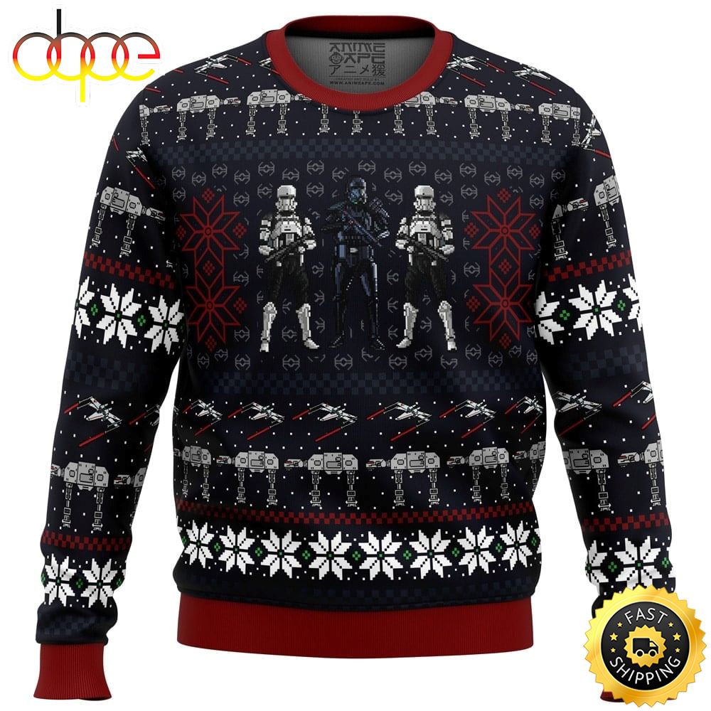 Wrath Of The Empire Rogue One Star Wars Ugly Christmas Sweater Zejjkd
