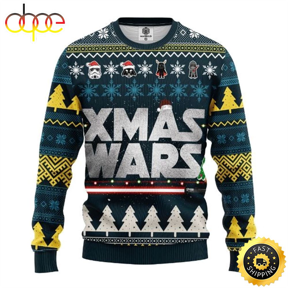 Xmas Wars Star Wars Ugly Christmas Sweater 