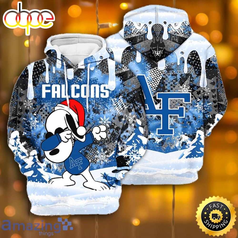 Air Force Falcons Snoopy Dabbing The Peanuts Sports Football American All Over Print 3D Hoodie Cxekvh