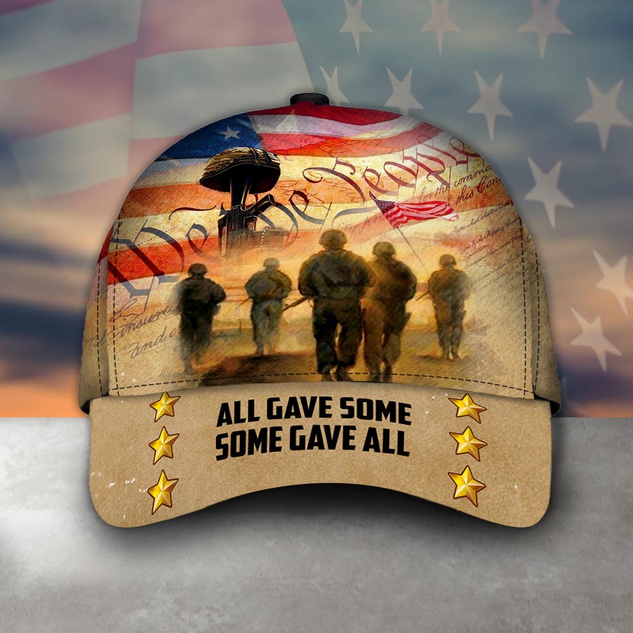 All Gave Some Some Gave All Veteran Cap – Musicdope80s.com