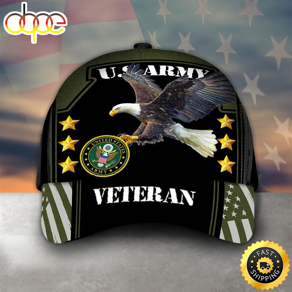 Armed Forces Army Military VVA Vietnam Veterans Day America Classic Cap