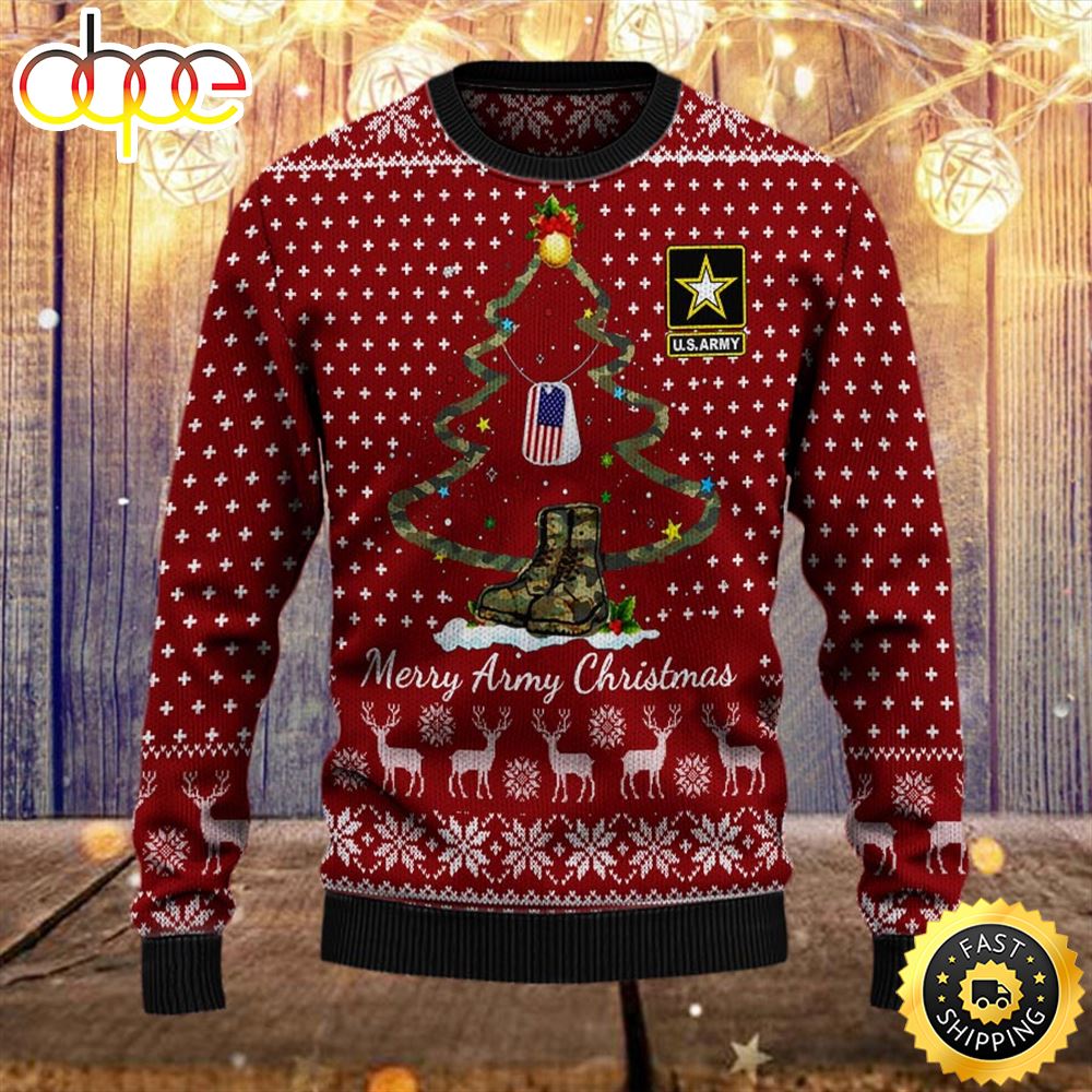 Armed Forces Army Military Vva Vietnam Veterans Day Gift For Father Dad Ugly Sweater Wkx5zy