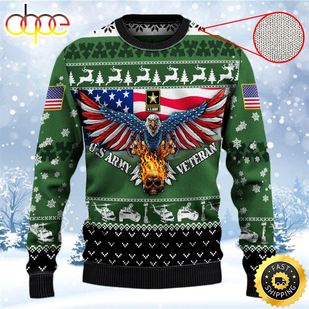 Armed Forces Army Veteran Military Soldier Sweater Mgjz4h