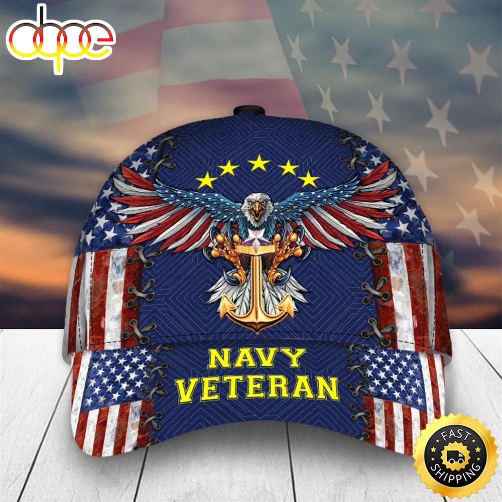 Armed Forces Navy Military Soldier America Veteran Cap Bs2qwz