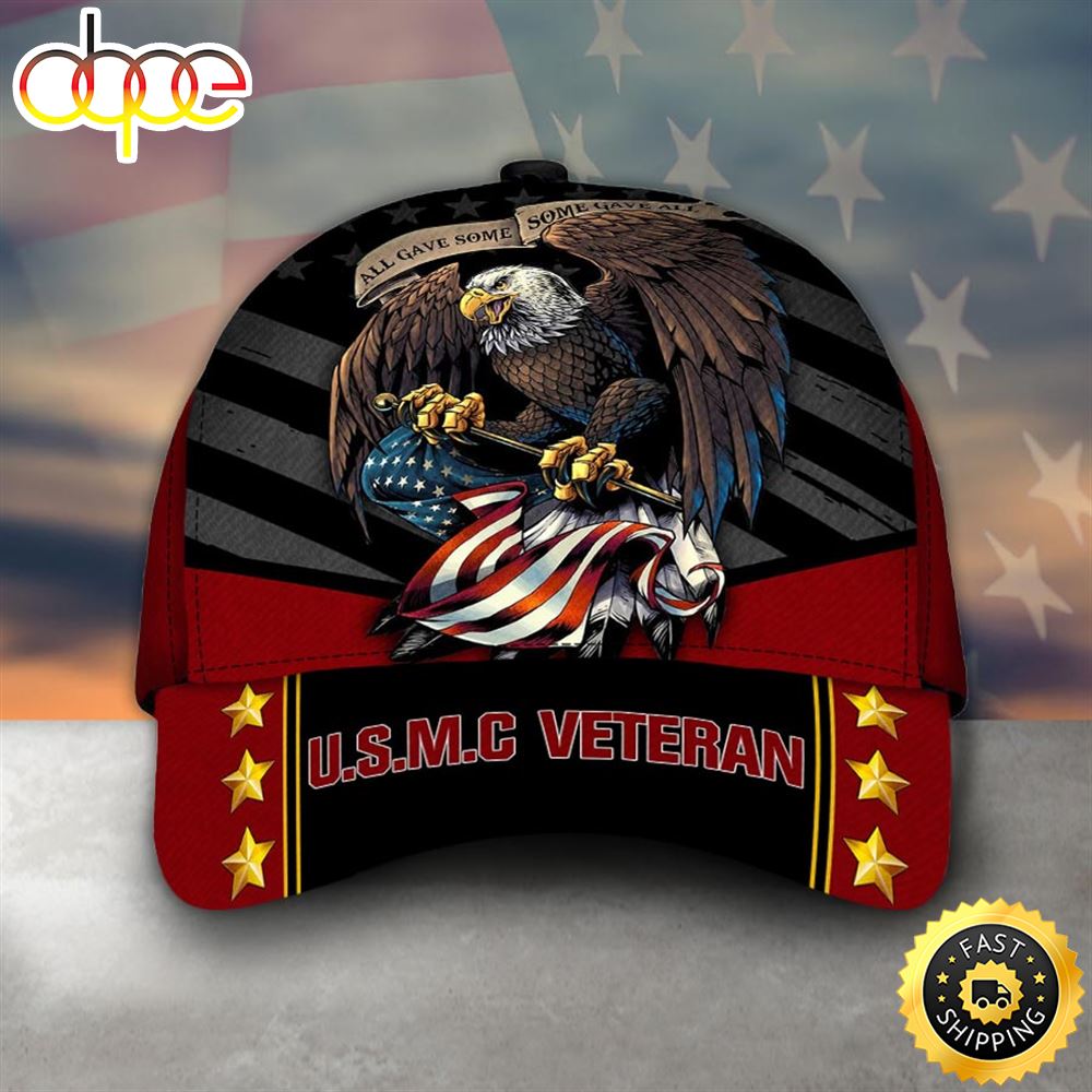 Armed Forces USMC Marine Corps Veteran Classic Cap – Musicdope80s.com