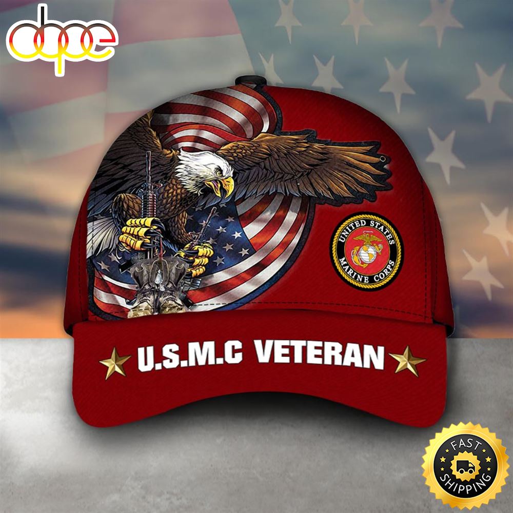 Armed Forces USMC Marine Corps Veteran Military Soldier Cap Xwoxje