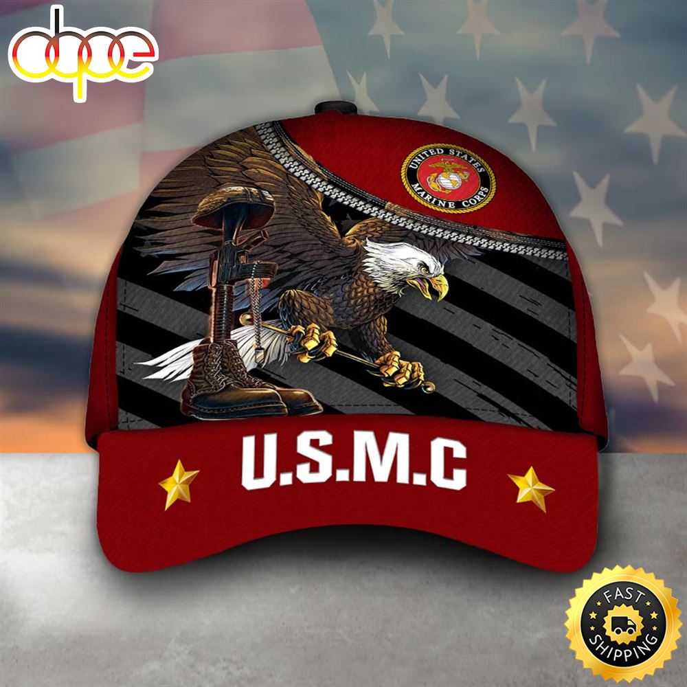 Armed Forces USMC Marine Military Veterans Day Cap – Musicdope80s.com