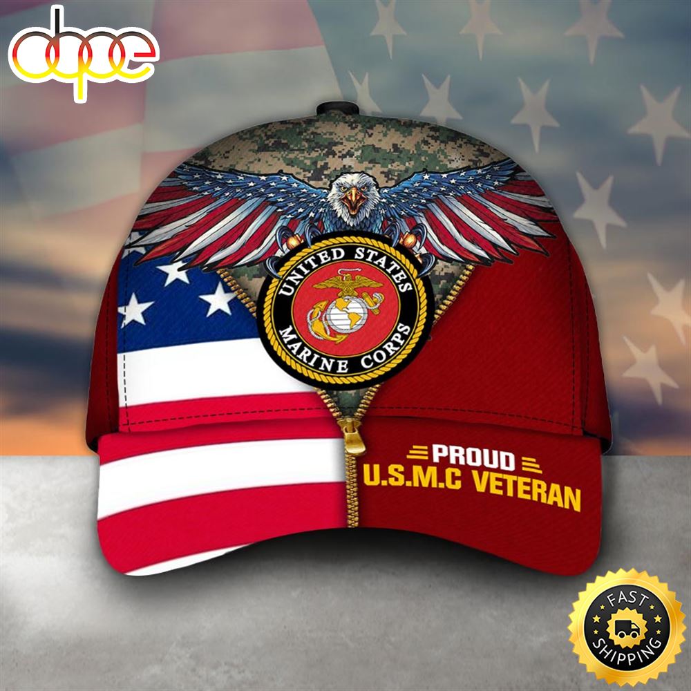 Armed Forces USMC Marine Military VVA Vietnam Veterans Day Gift For Father Christmas Cap Gy218a
