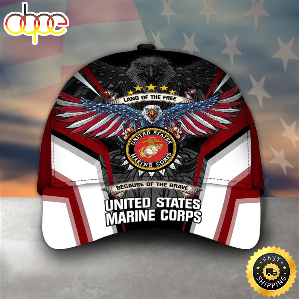 Armed Forces USMC Marine Military Veterans Day America Cap Lz7jsv