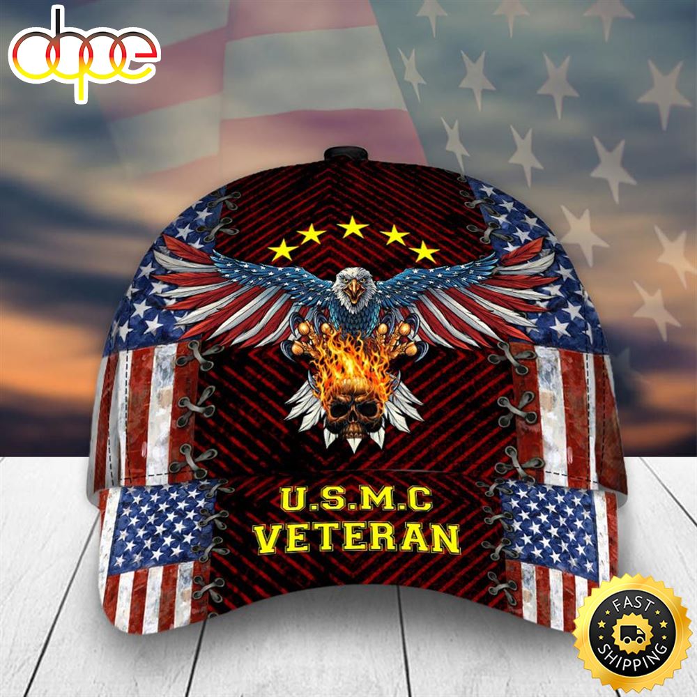Armed Forces USMC Marine Corps Soldier Military Veteran Baseball Cap ...