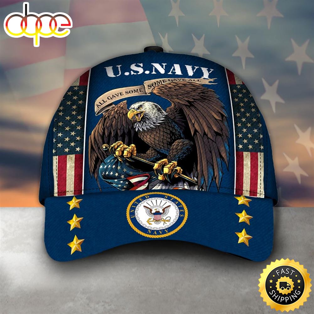 Armed Forces USN Navy Military VVA Vietnam Veterans Day Gift For Dad Christmas 3D Cap