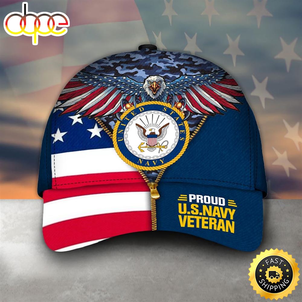 Armed Forces USN Navy Military VVA Vietnam Veterans Day Gift For Dad Christmas Cap