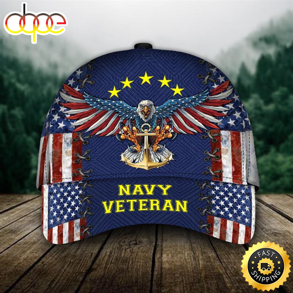 Armed Forces USN Navy Soldier Military Cap 3D Ps62yv