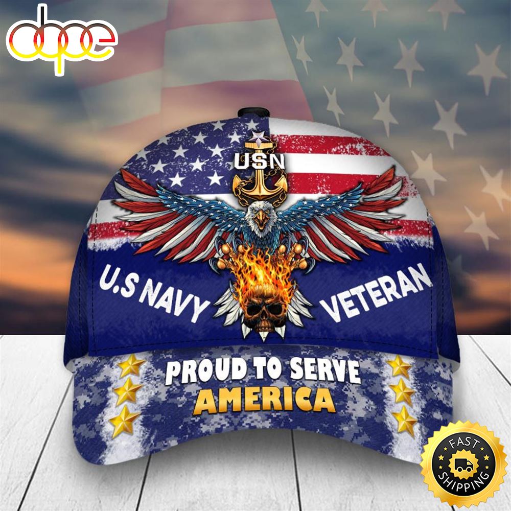 Armed Forces USN Navy Soldier Military Cap