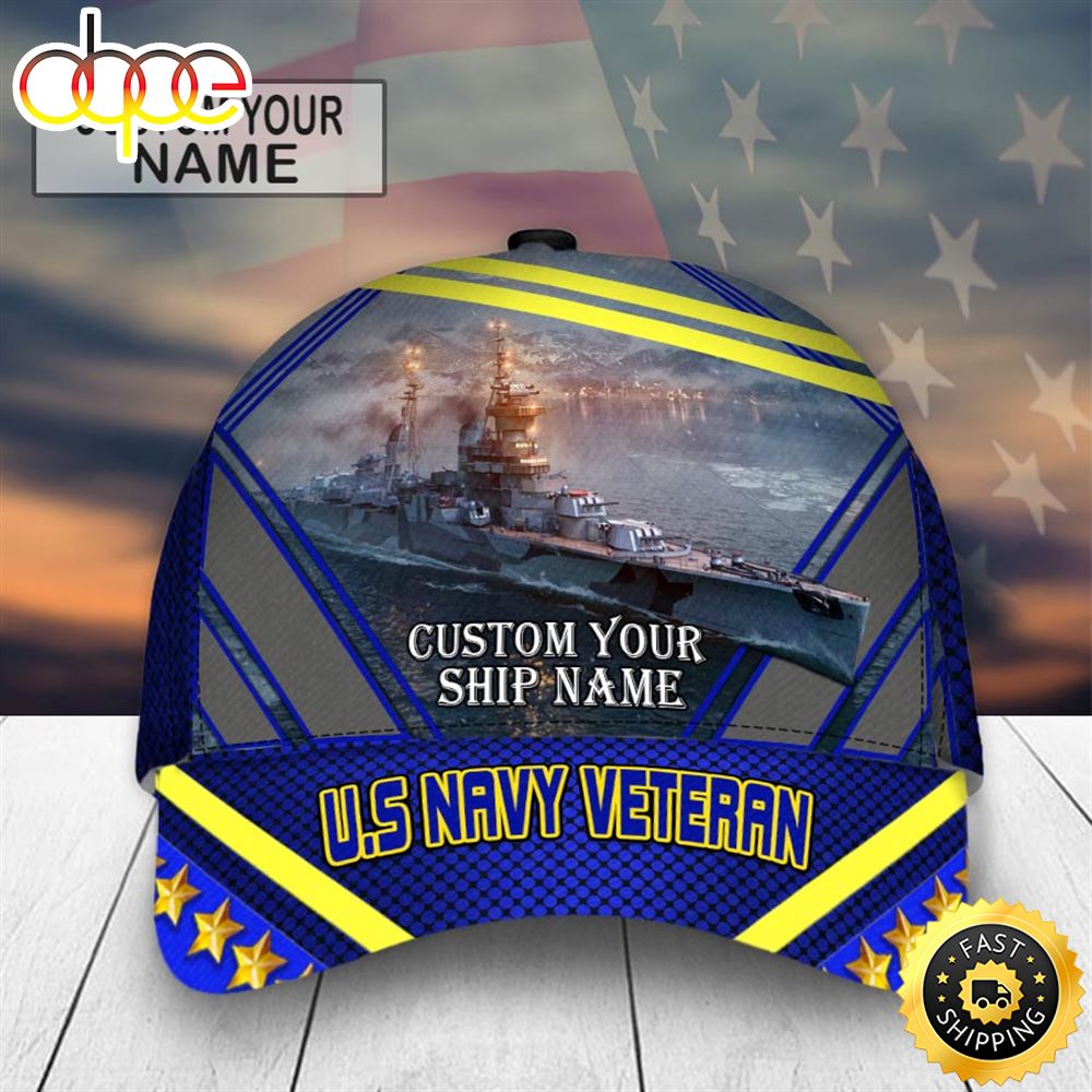 Armed Forces USN Navy Soldier Military Veteran Cap Dh9wqe