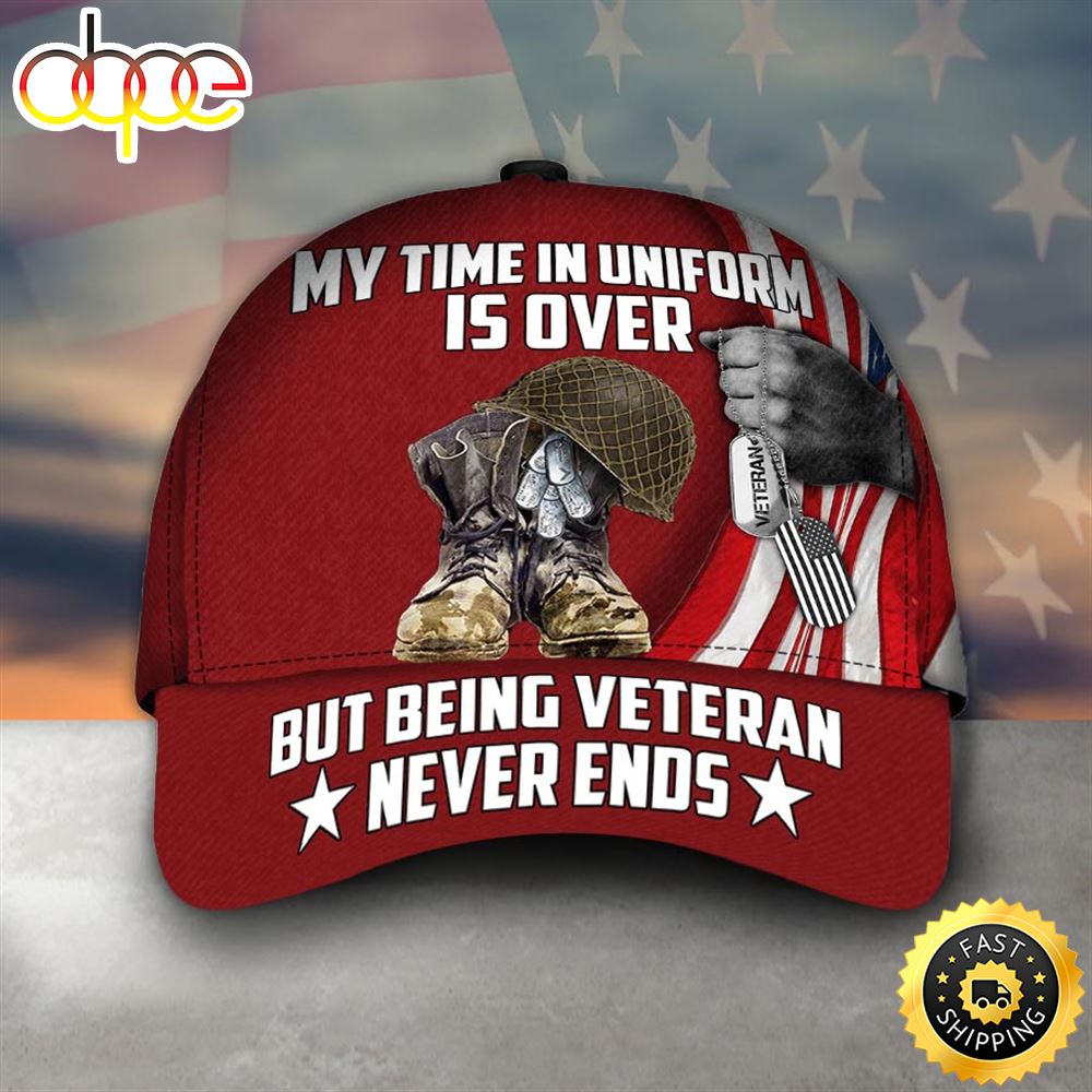 Armed Forces Veteran America Cap E3pxtj