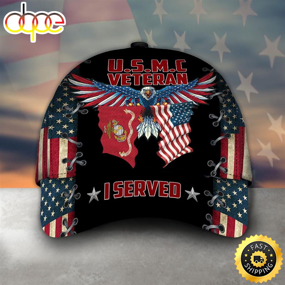 Armed Forces Veteran Military USMC Marine Corps Soldier Cap Hat Gift Qyfpwy