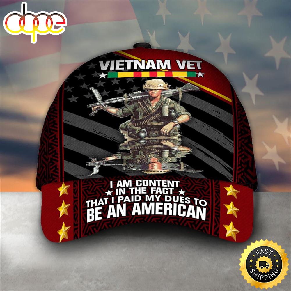 Armed Forces Vietnam Veteran America Cap Qu269t