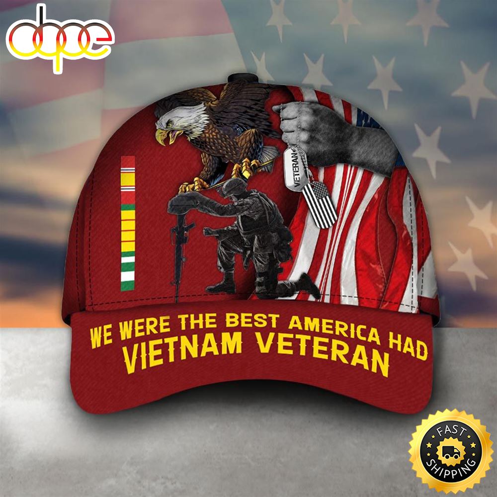 Armed Forces Vietnam Veteran America VVA Military Cap Soldier Tu1ihi