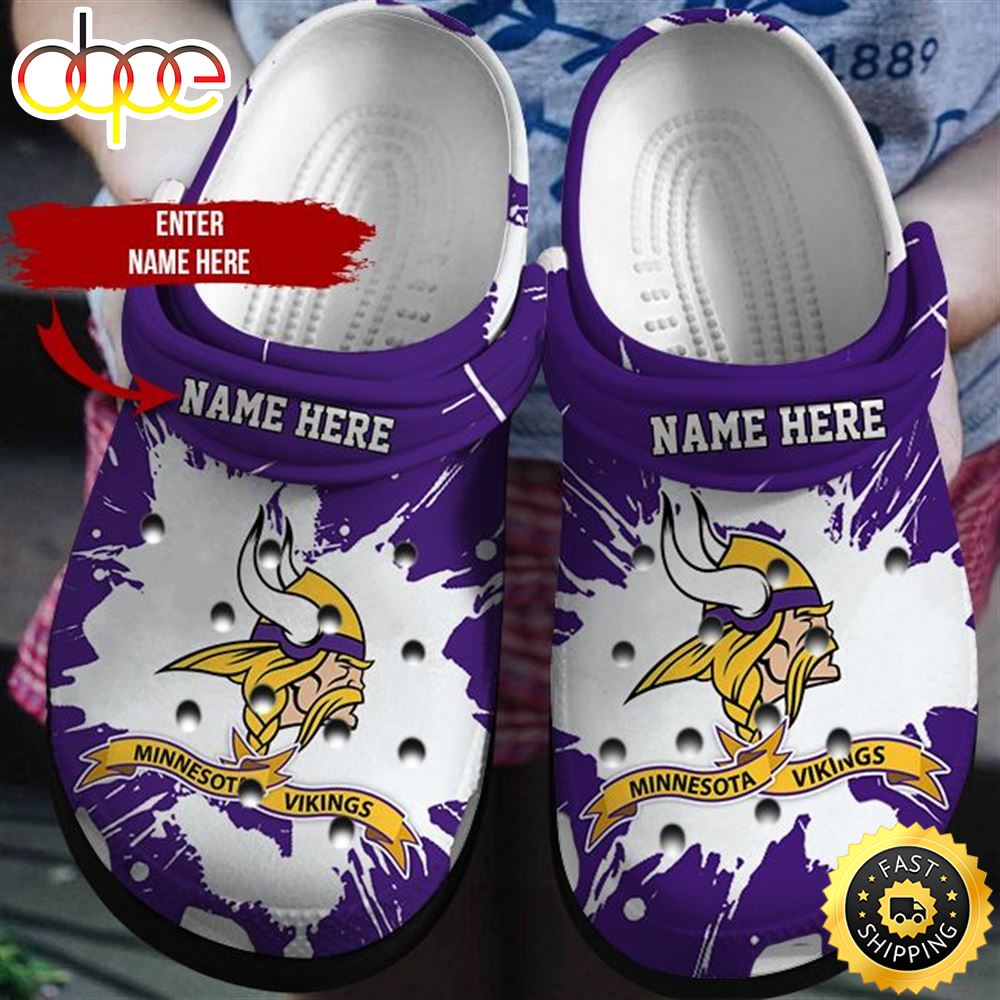 BEST NFL Minnesota Vikings Custom Name Here Chlmid