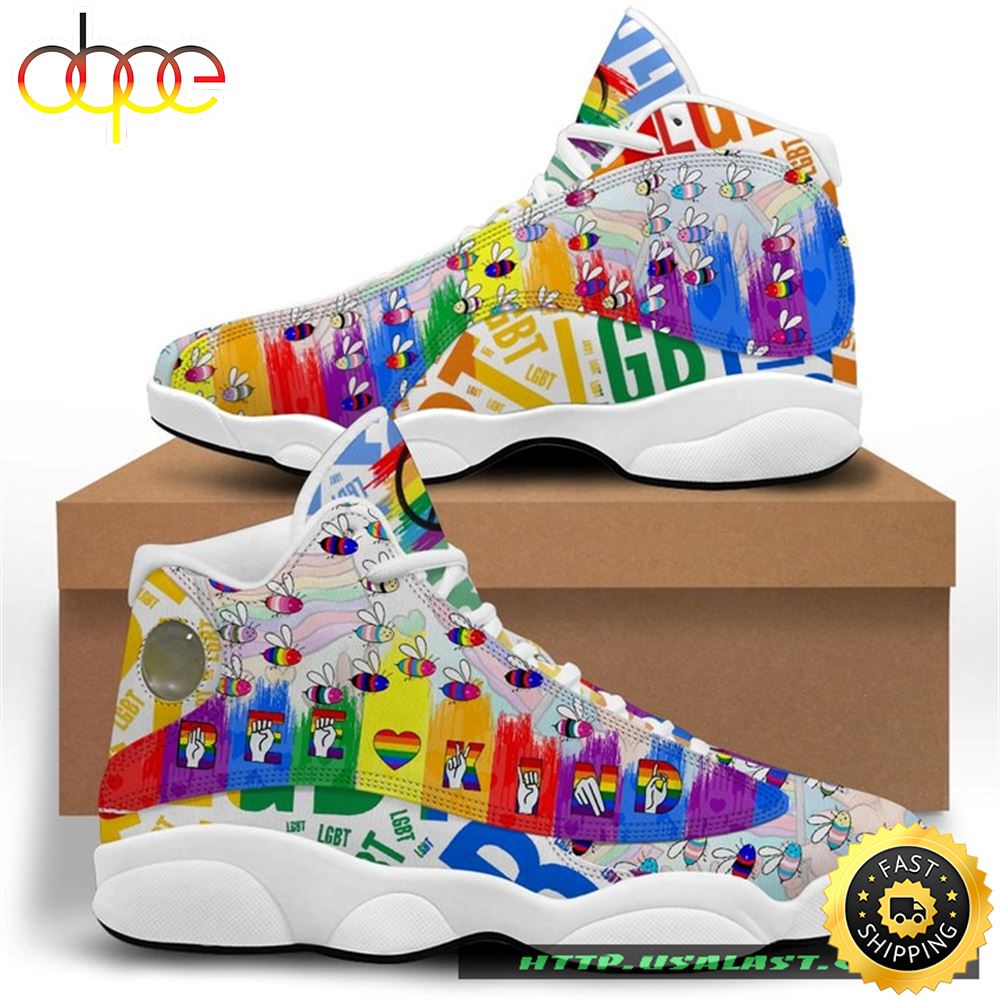 Bee Kind LGBT Air Jordan 13 Shoes Sneaker Dzd3cs