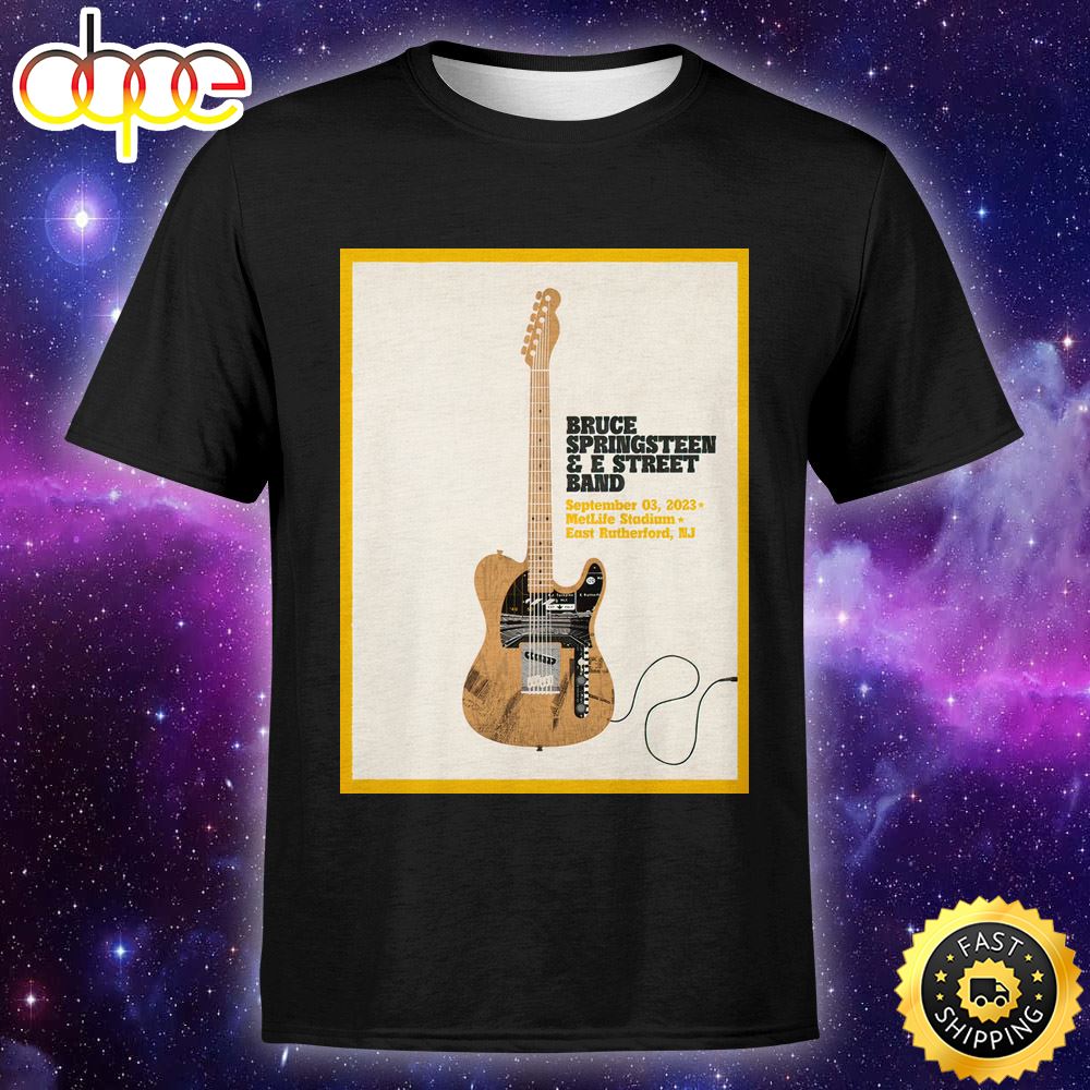 Bruce Springsteen E Street Band East Rutherford September 3 2023 Unisex T Shirt Nhgibt