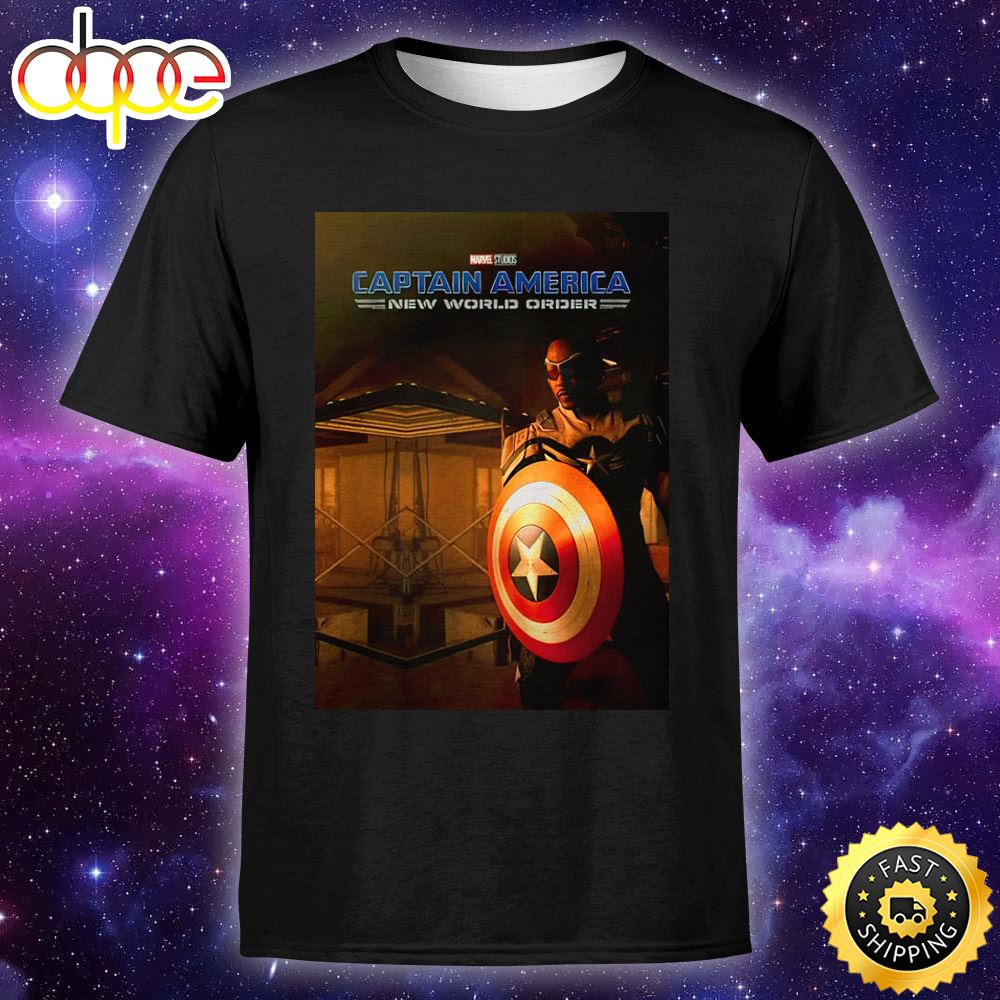 Captain America New World Order Fan Casting Unisex T Shirt Ztljcb