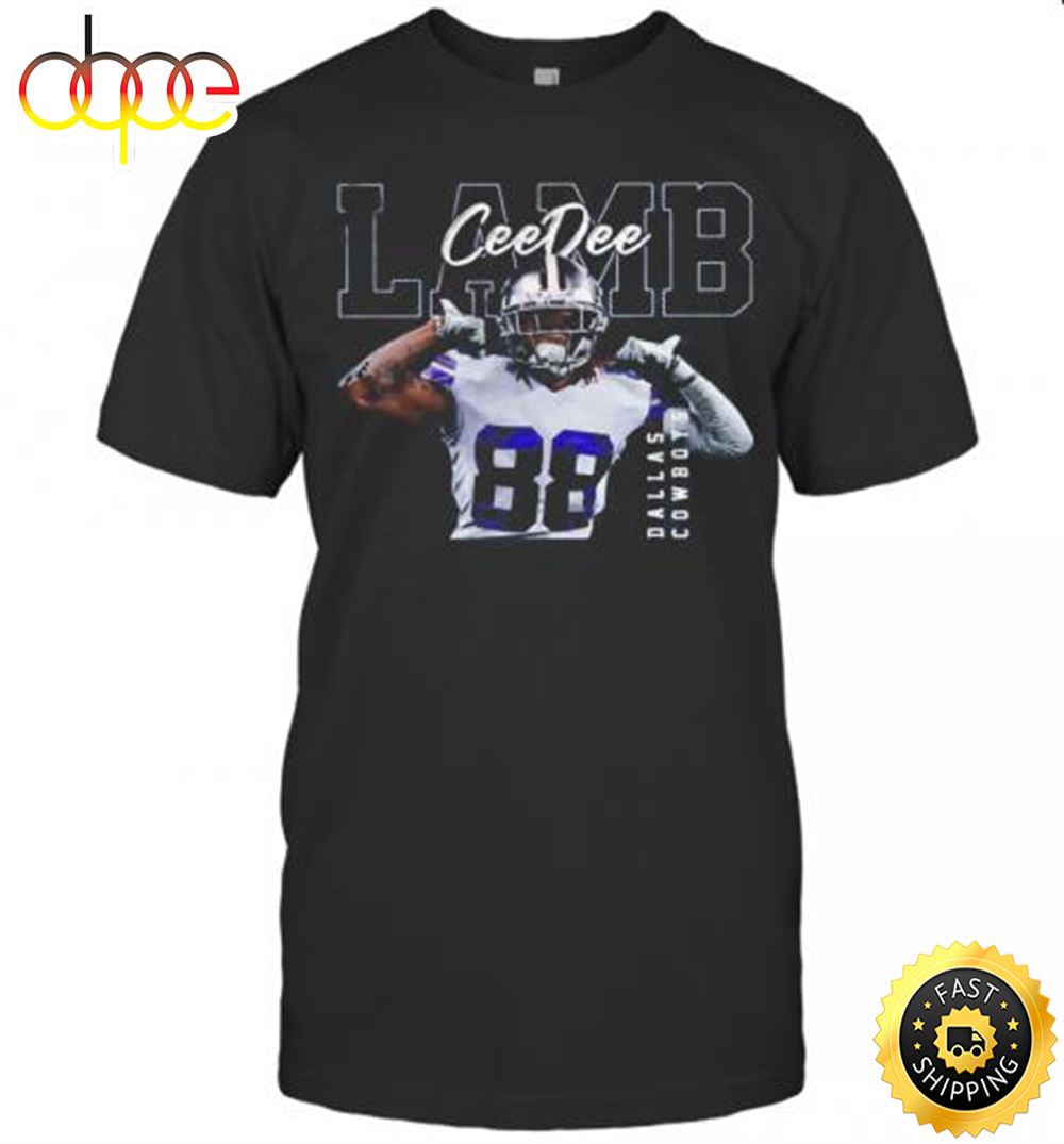 Ceedee Lamb Dallas Cowboys 88 Football T Shirt Vqdncg