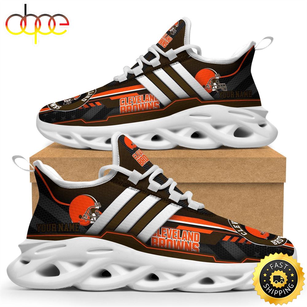 Cleveland Browns Max Soul Sneakers Trending Summer