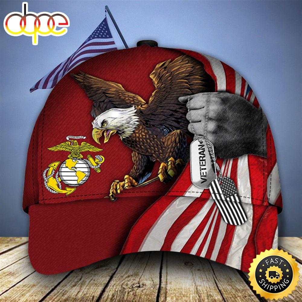 Eagle Veteran U.S.M.C Classic Cap Xcjp8f