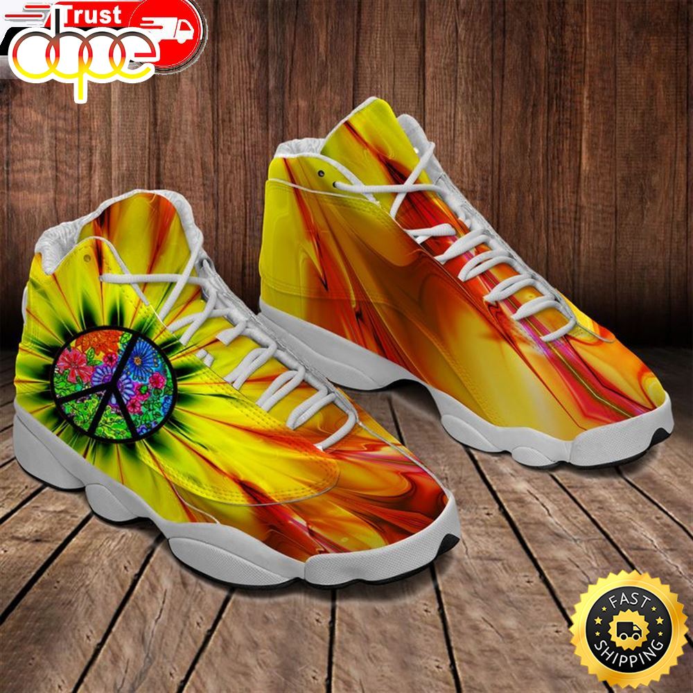 Flowers Hippie Air Jordan 13 Shoes Sneakers Mh2acm