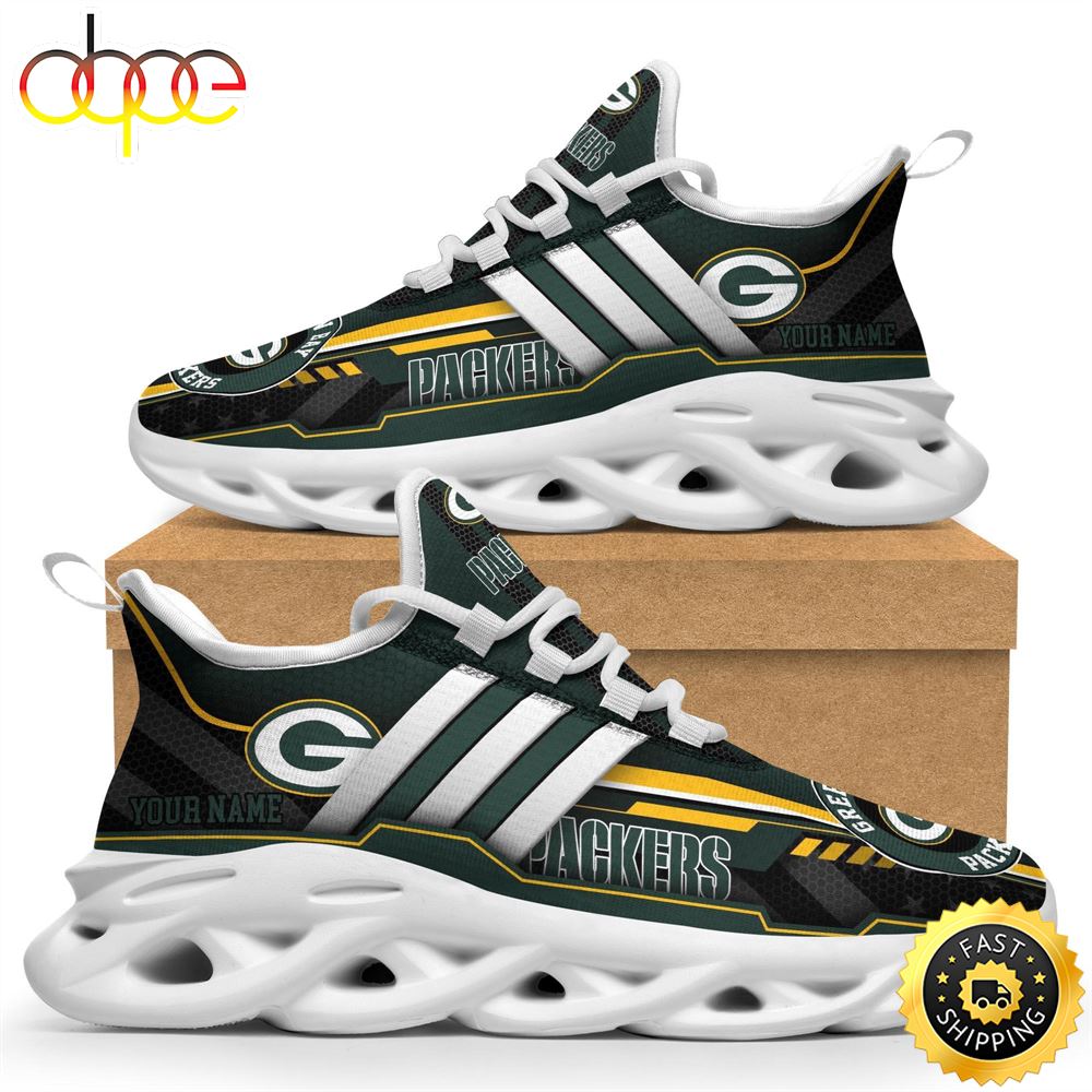 Green Bay Packers Max Soul Sneakers Trending Summer 1 Dczwsc