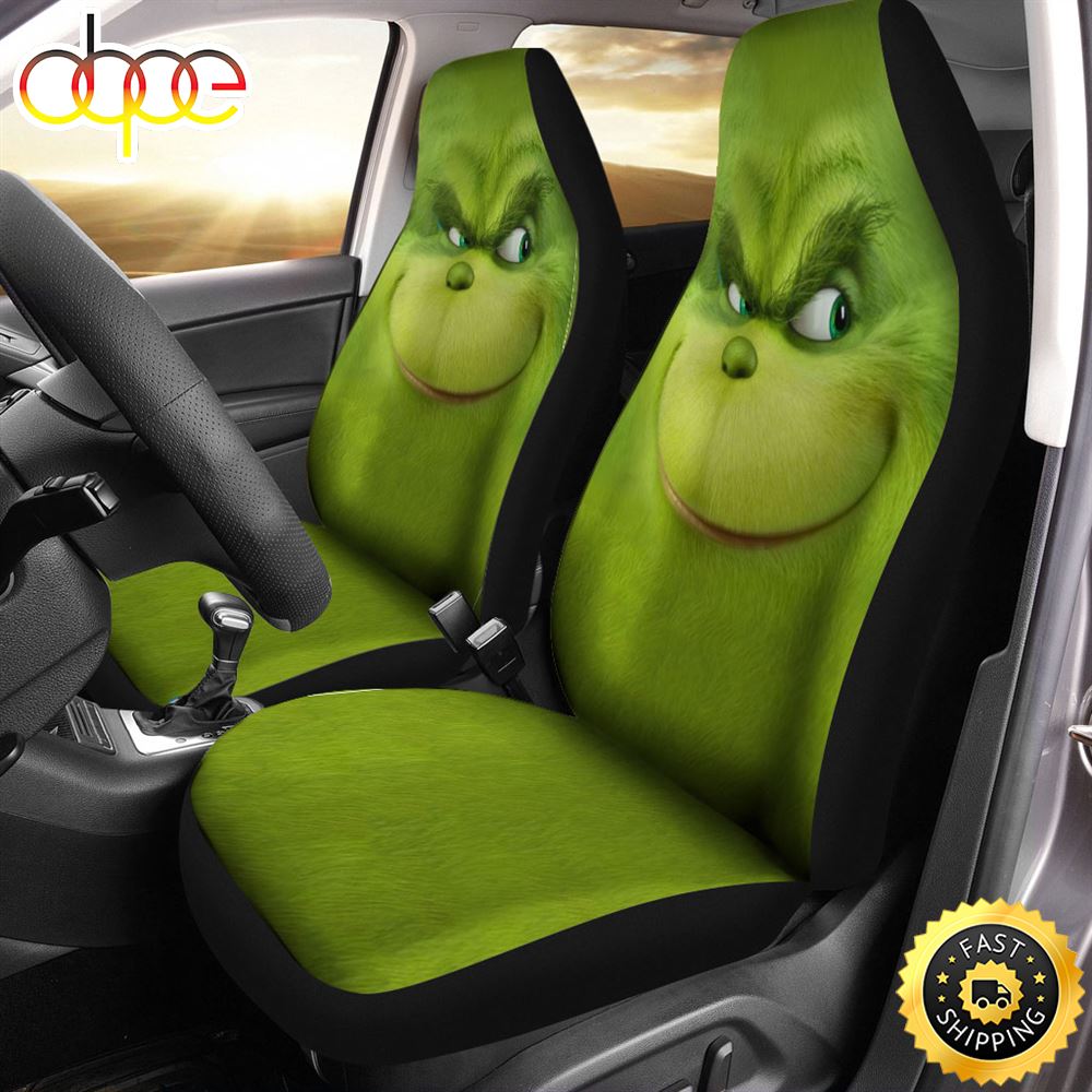 Grinch Merry Christmas Car Seat Covers Yebn5j