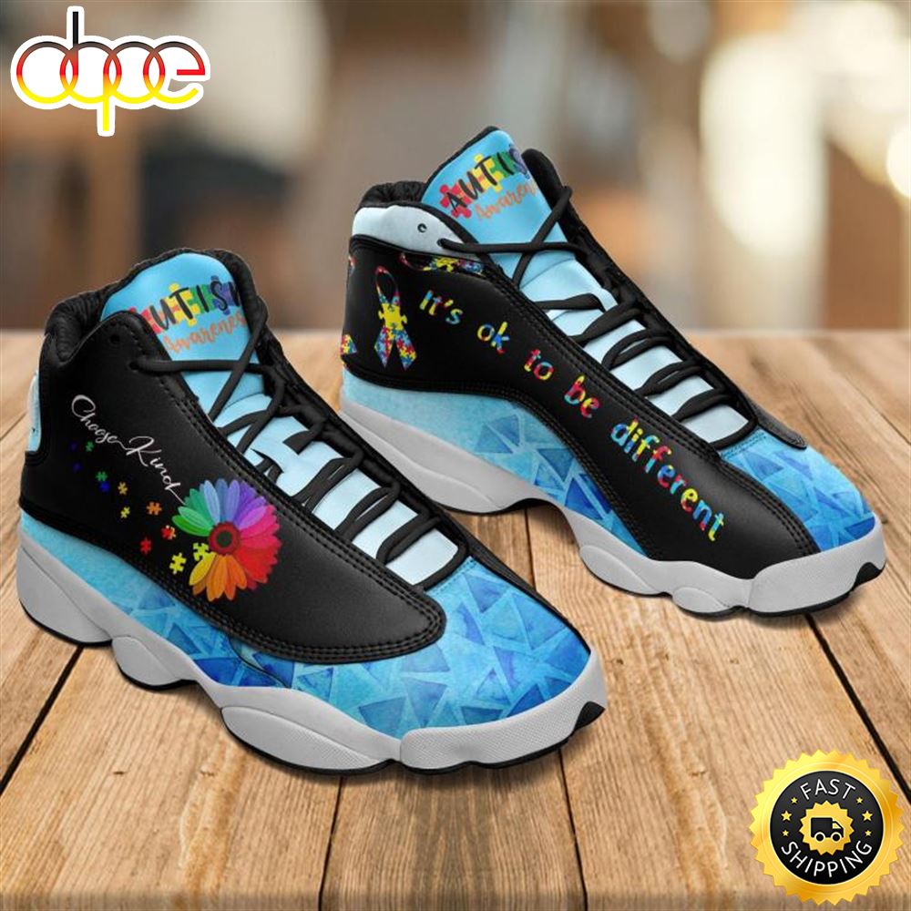 Its Ok To Be Different Autism Awareness Jd13 Shoes Fd7sl2