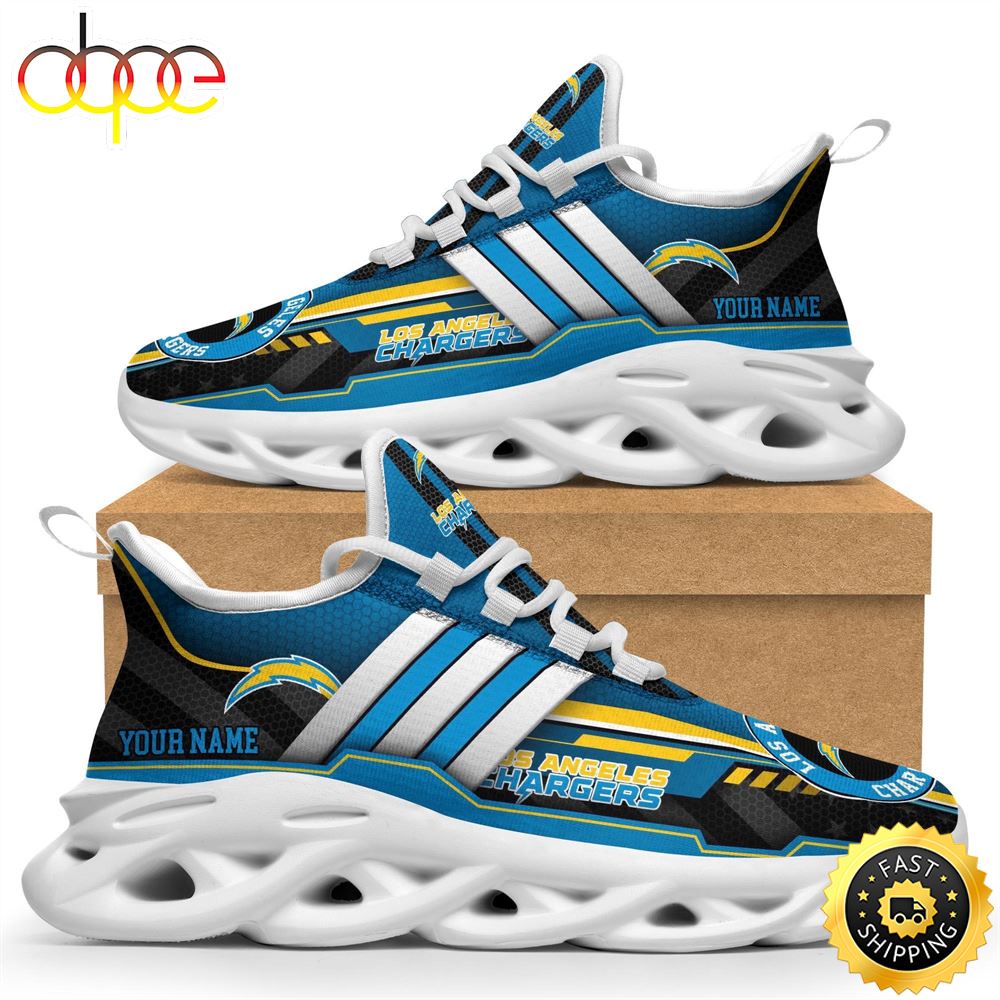 Los Angeles Chargers Max Soul Sneakers Trending Summer 1 Ipkipt