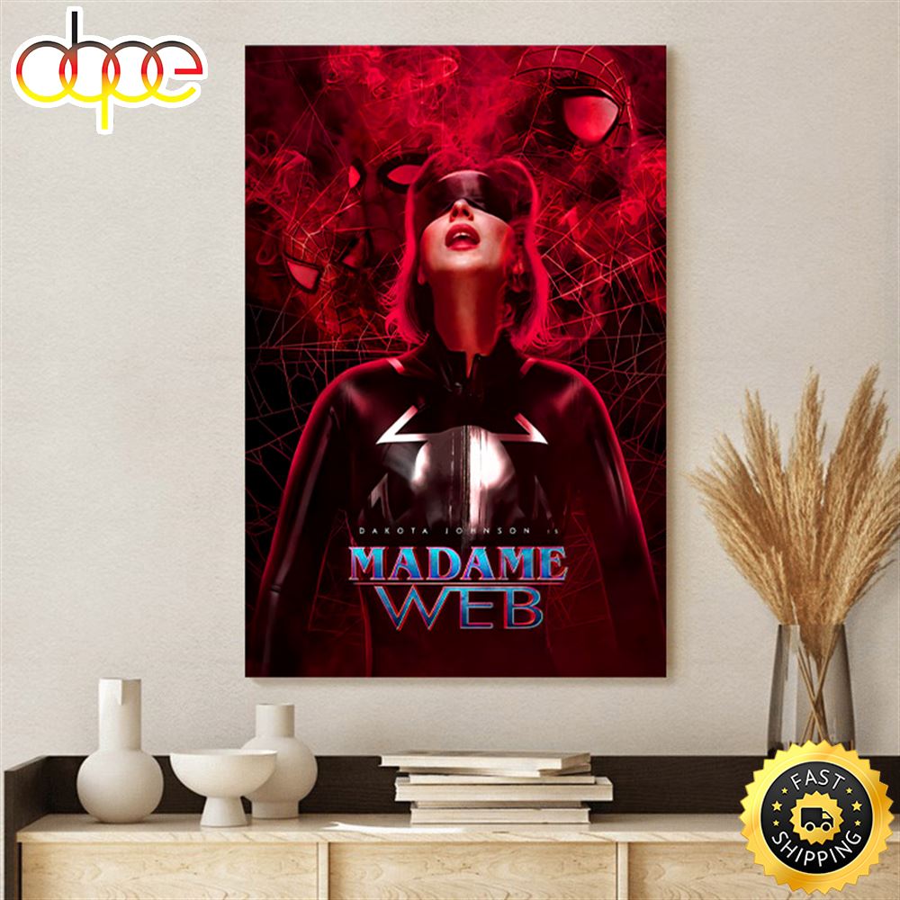 Madame Web 2023 Movie Marvel Poster Canvas Oxfdj7