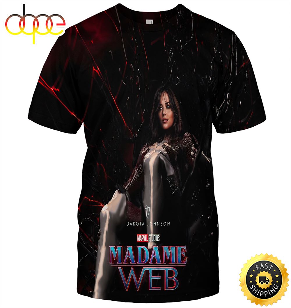 Madame Web Movie (2024) 3d T-Shirt All Over Print Shirts –