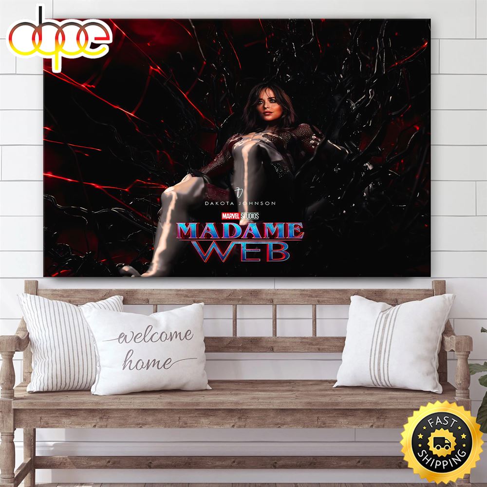 Madame Web Everything We Know About Sony S Next Spider Poster Canvas Yx8k2o