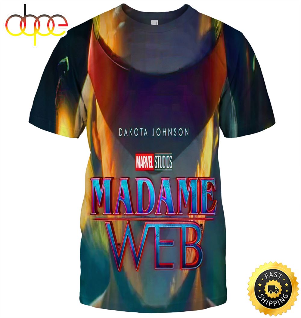 Madame Web Filmvorschau Film Serien News 3d T Shirt All Over Print Shirts Leesls
