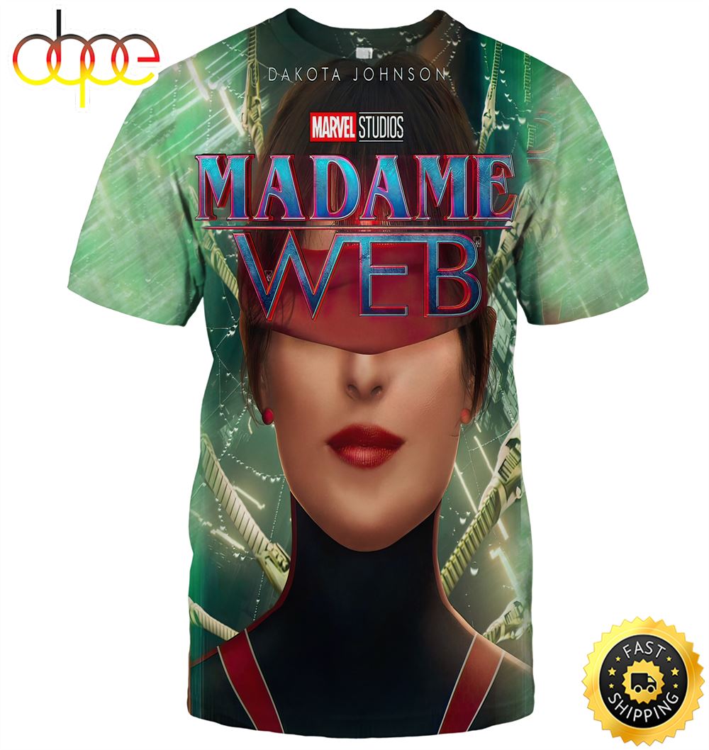 Madame Web Movie 2024 3d T Shirt All Over Print Shirts Ze1126