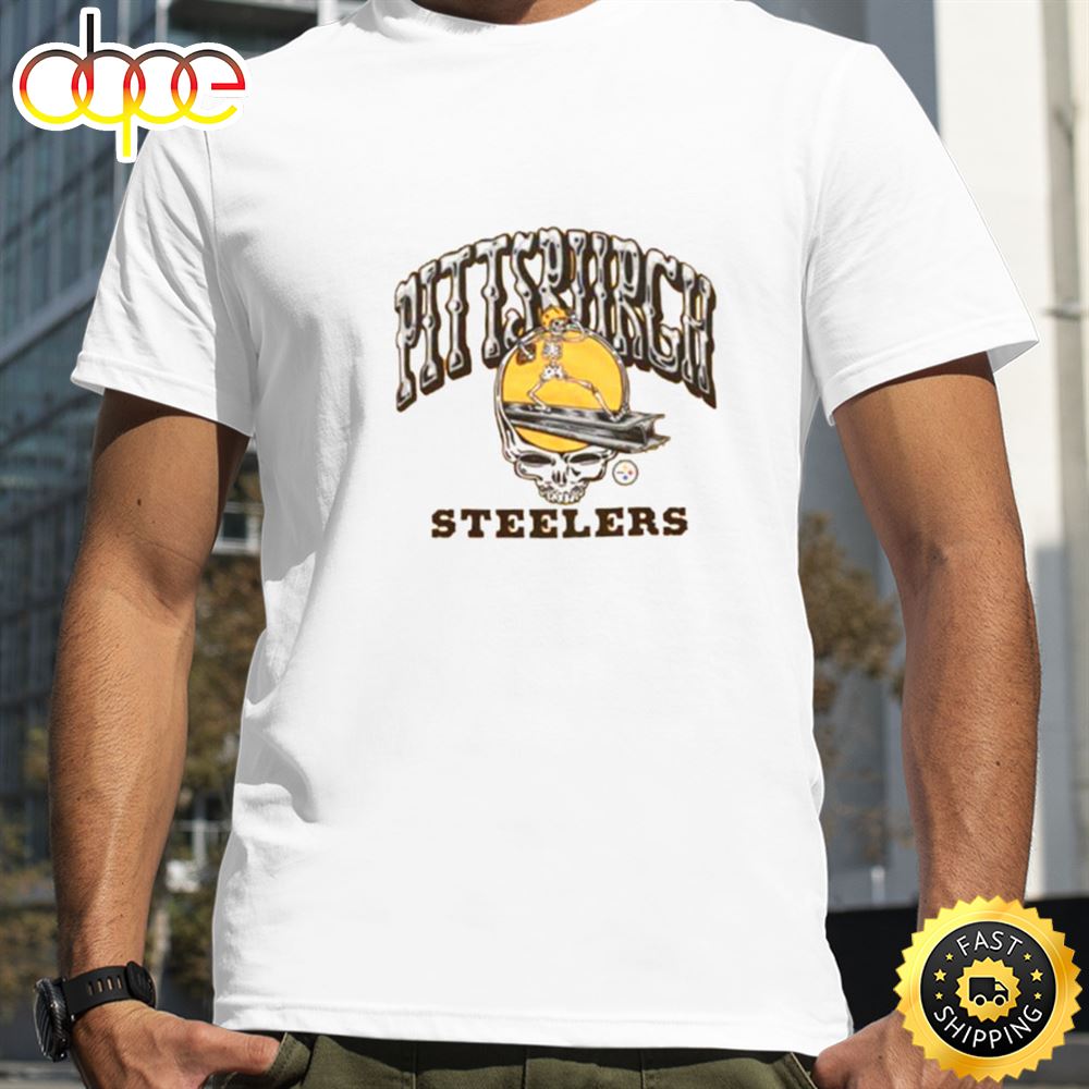 Men's New Era Black Pittsburgh Steelers Big & Tall NFL Pullover Hoodie